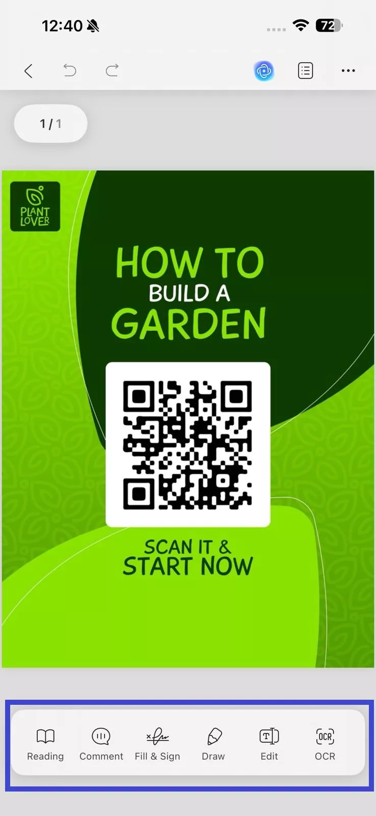 updf-single-photo-to-pdf-edit