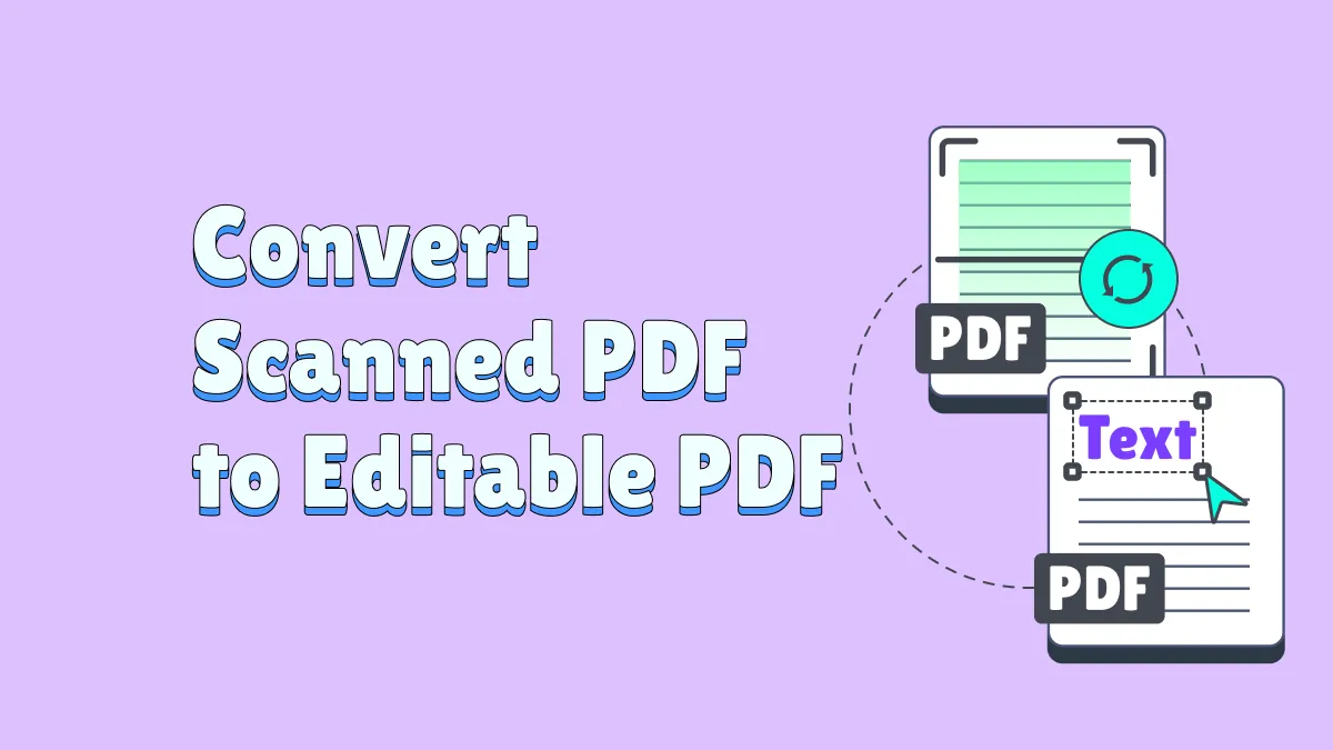 Hoe converteer je gescande PDF's naar bewerkbare PDF's? Eenvoudige handleiding
