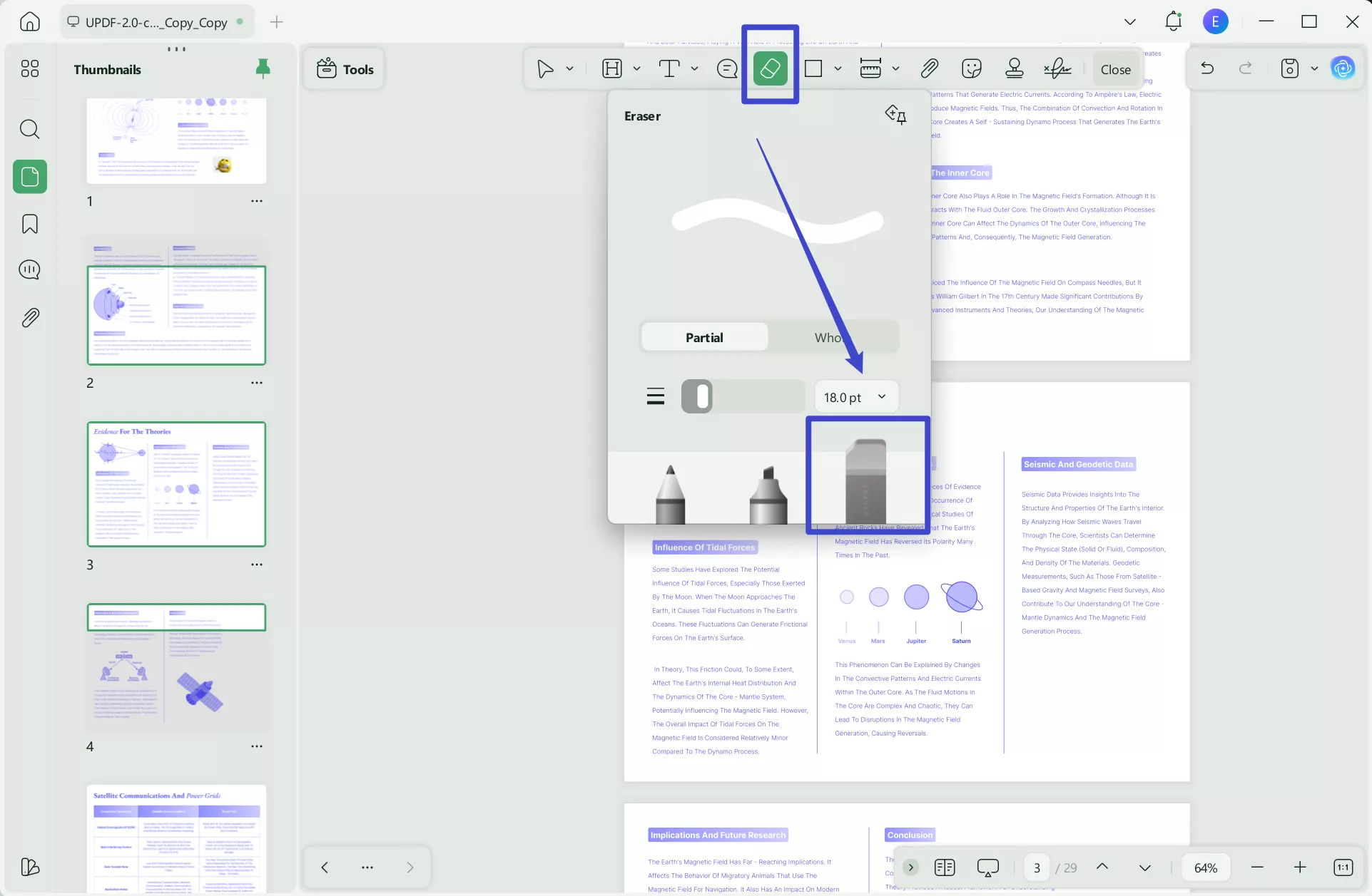 Remove Drawings Markups Using UPDF