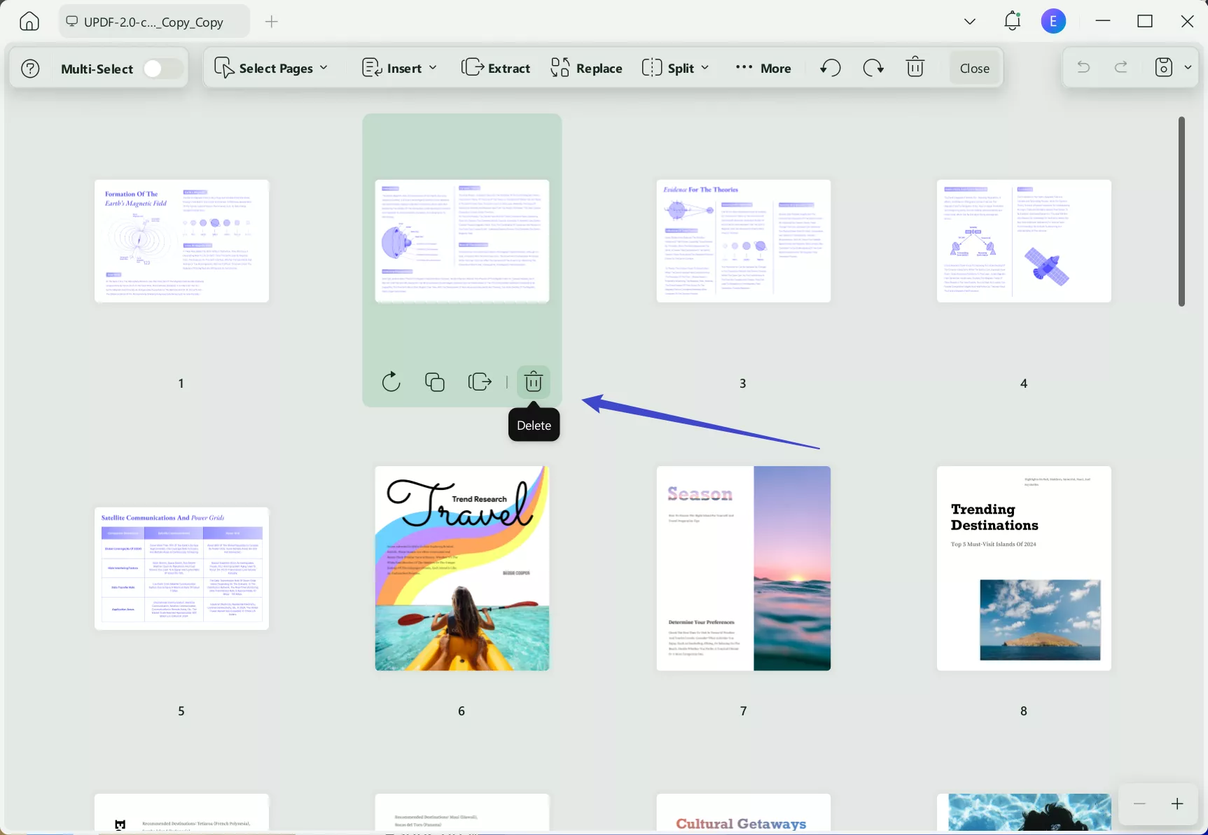 How to Erase PDF Pages with UPDF