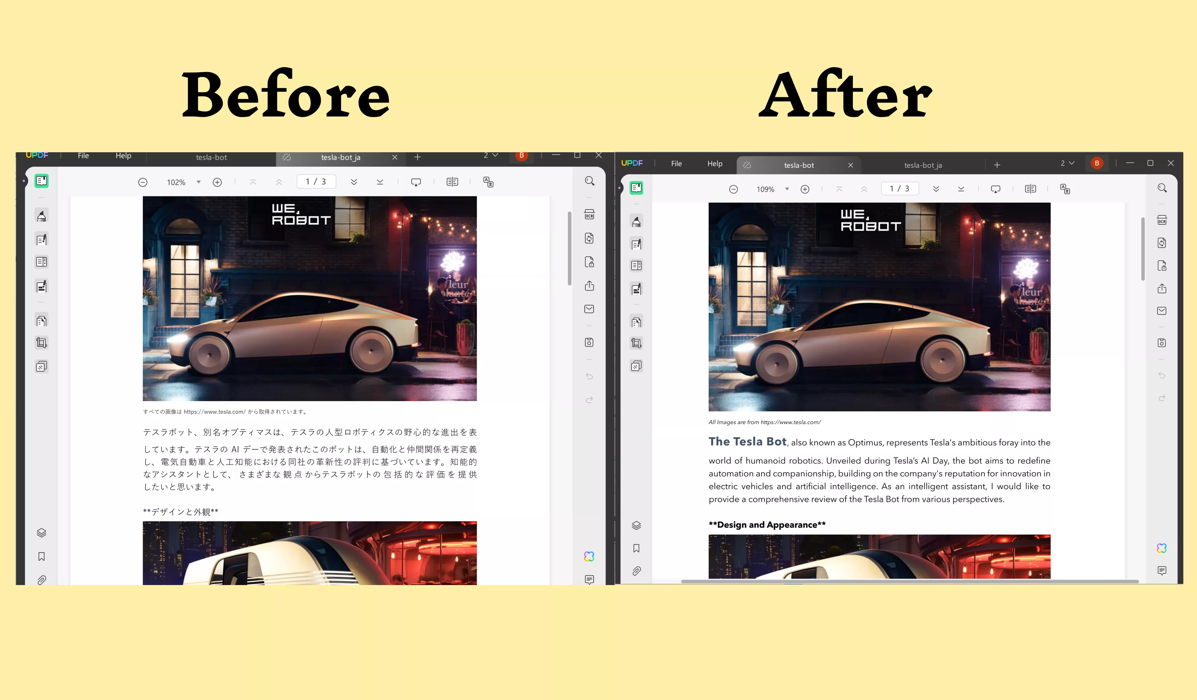 translate PDF using EasyPDF's alternative