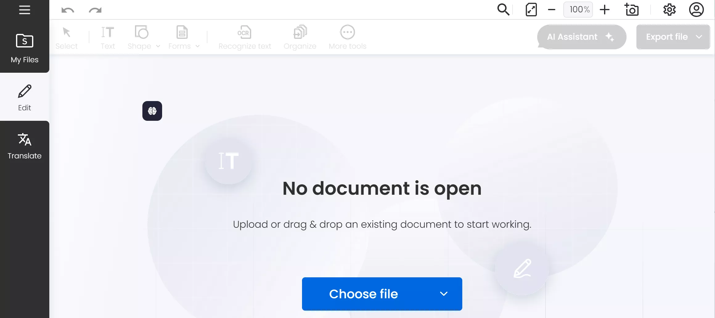 online pdf editor free without watermark soda
