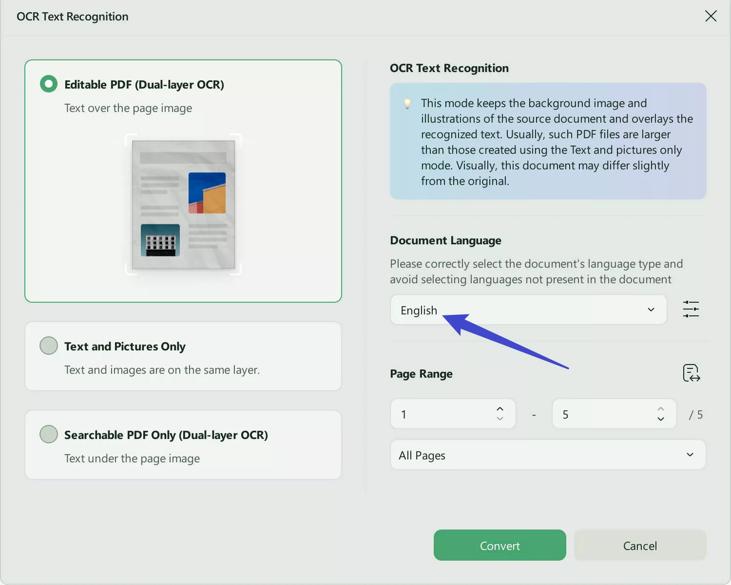 perform ocr on windows