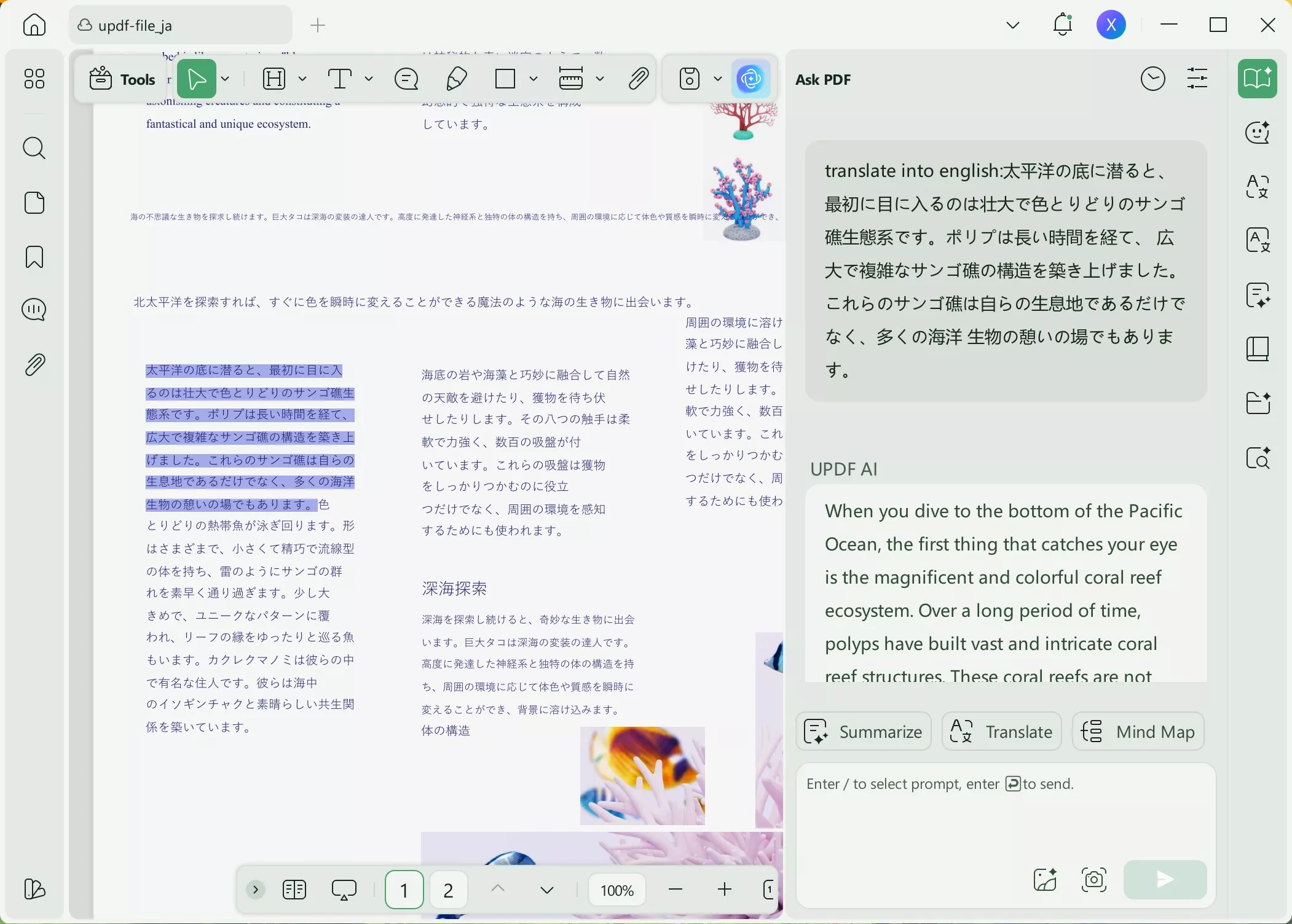 Japanese to english translation photo updf ask pdf