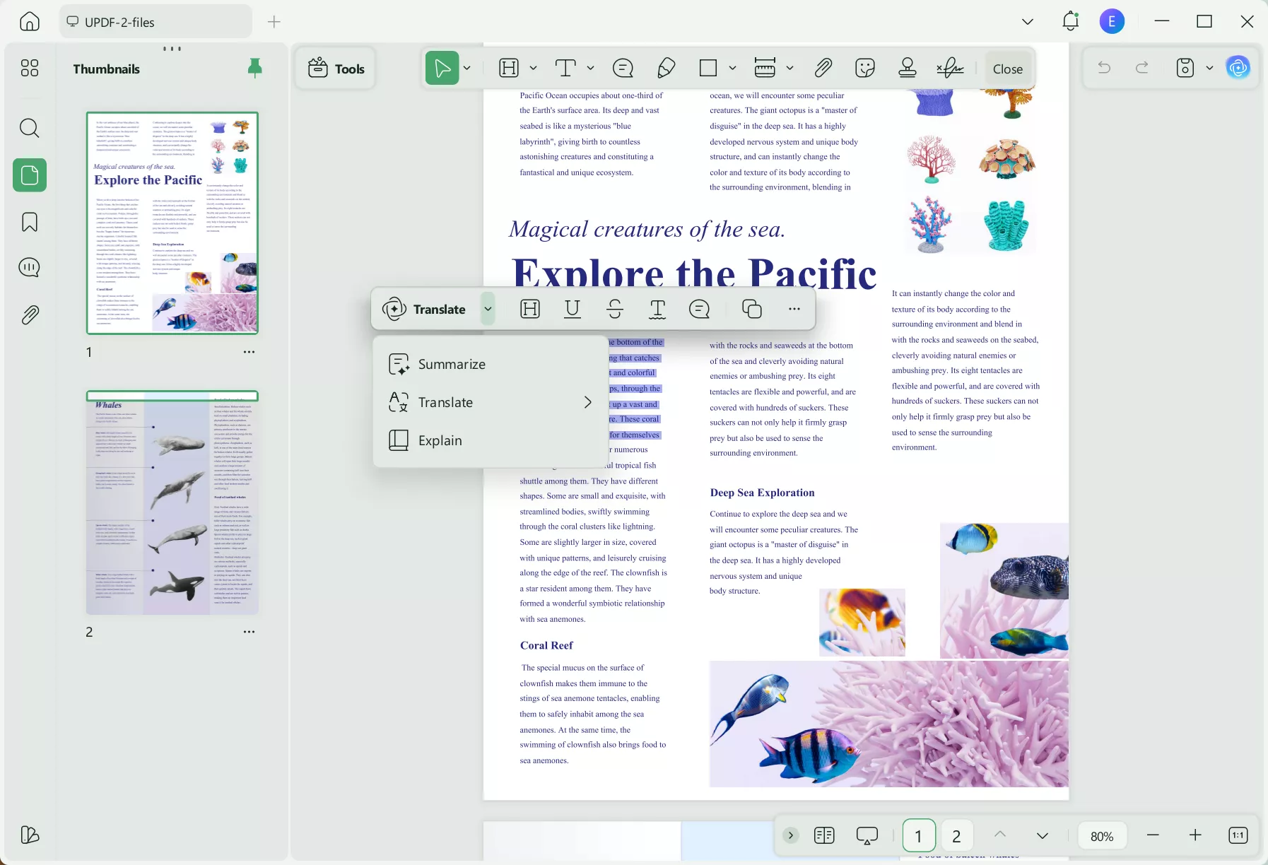 how to annotate an article online updf ai explain