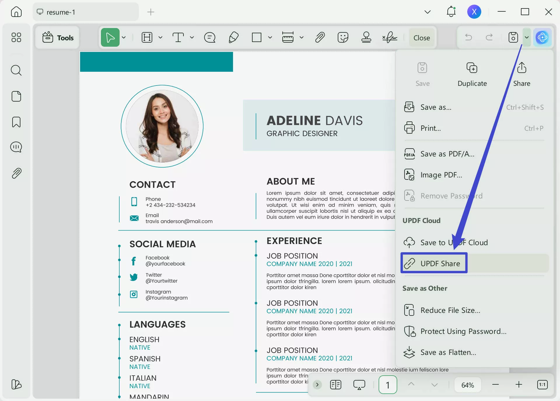 ai resume builder share resume