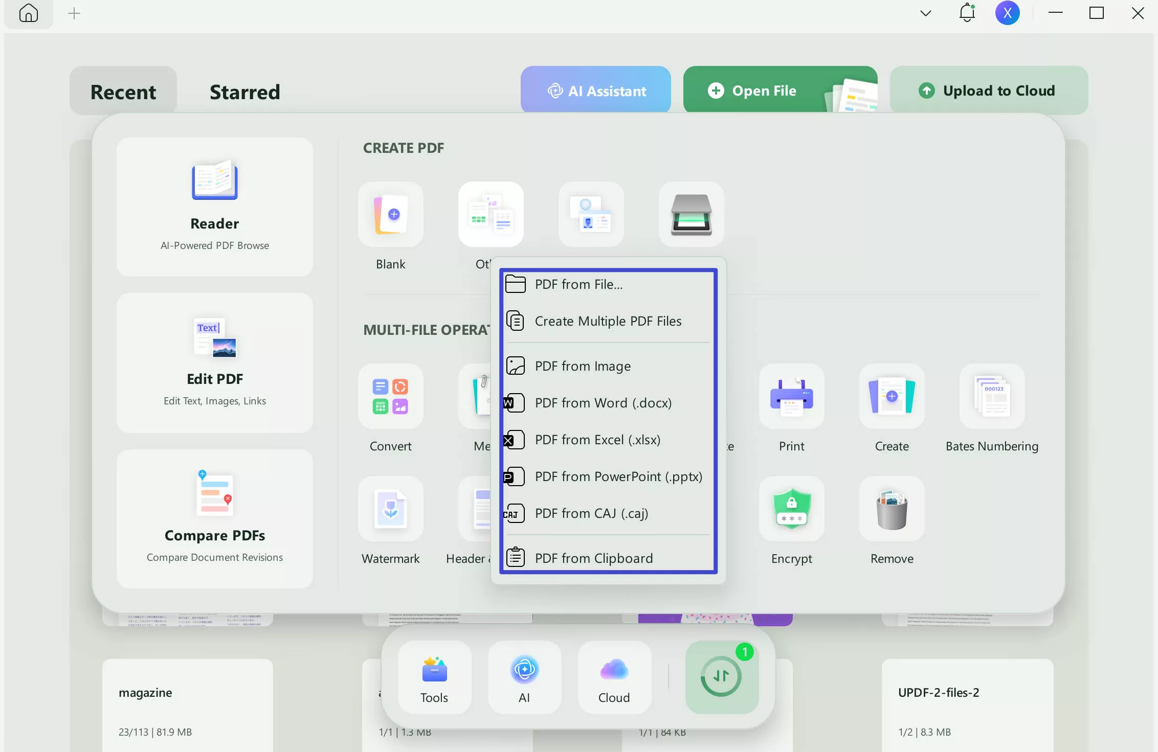 pdf vs pdfa create pdf