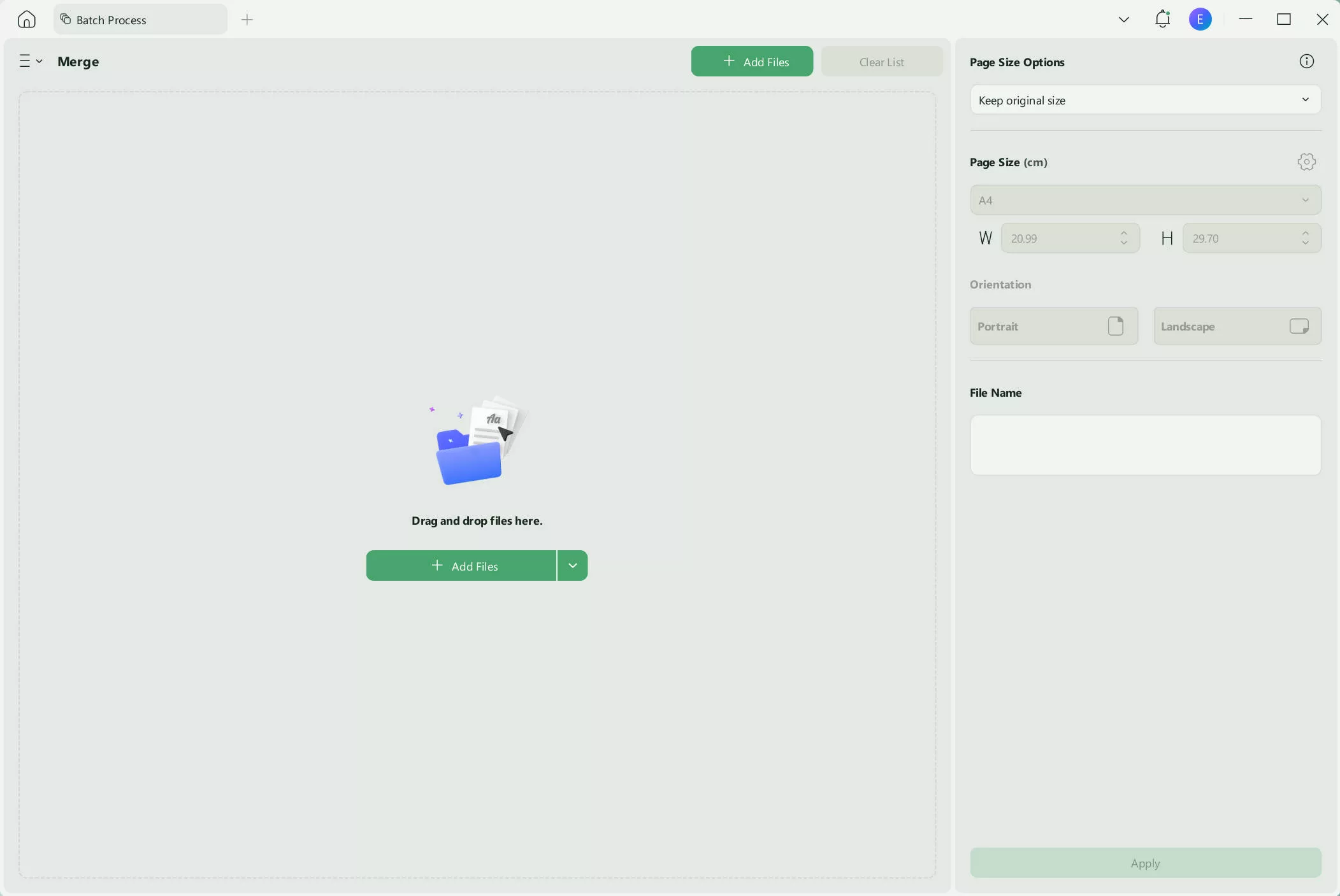 merge excel files add file