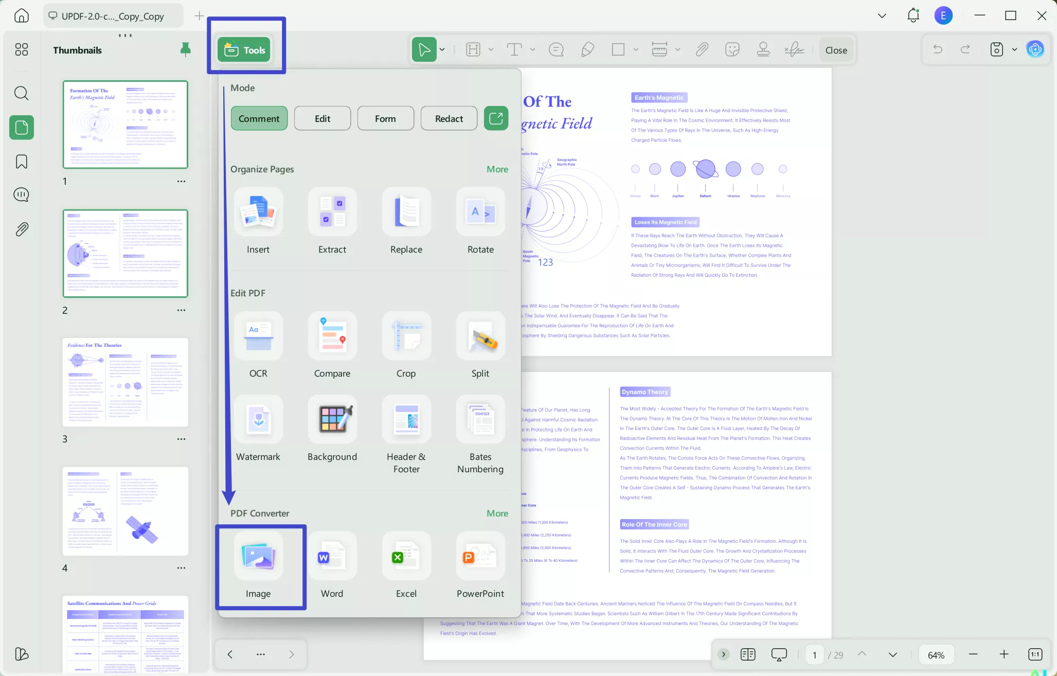 pdf vs png pdf to image