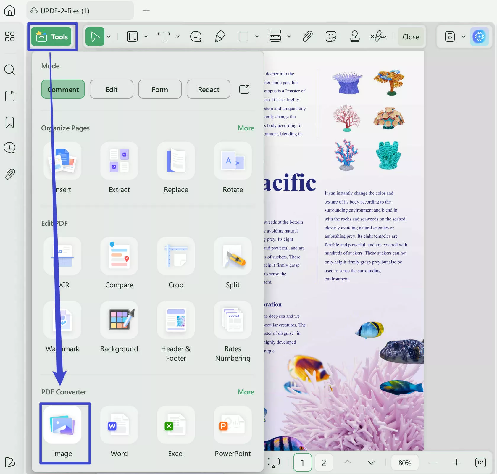 pdf to eps pdf to image