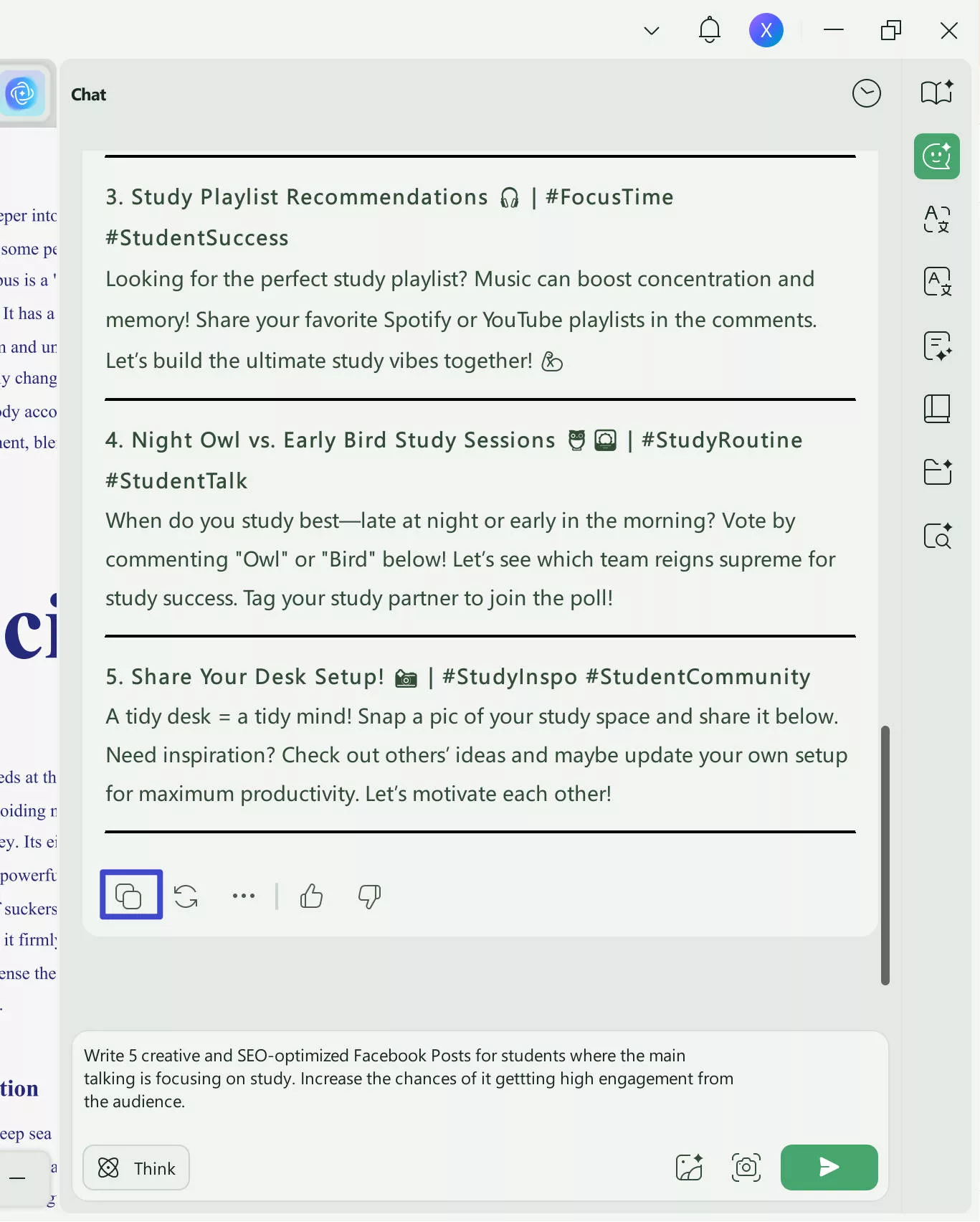 ai facebook post generator review the facebook post