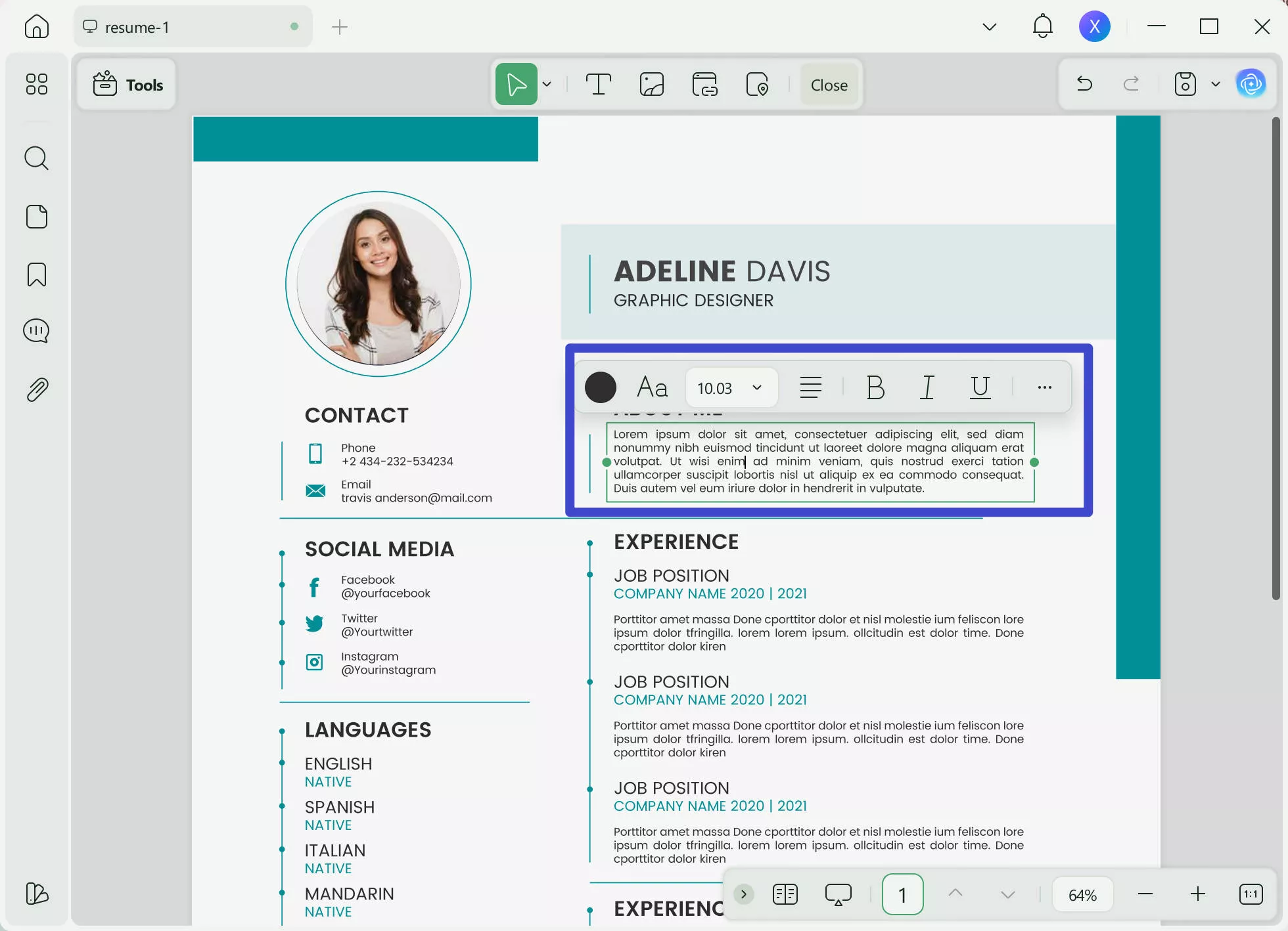 blank resume pdf edit pdf resume windows