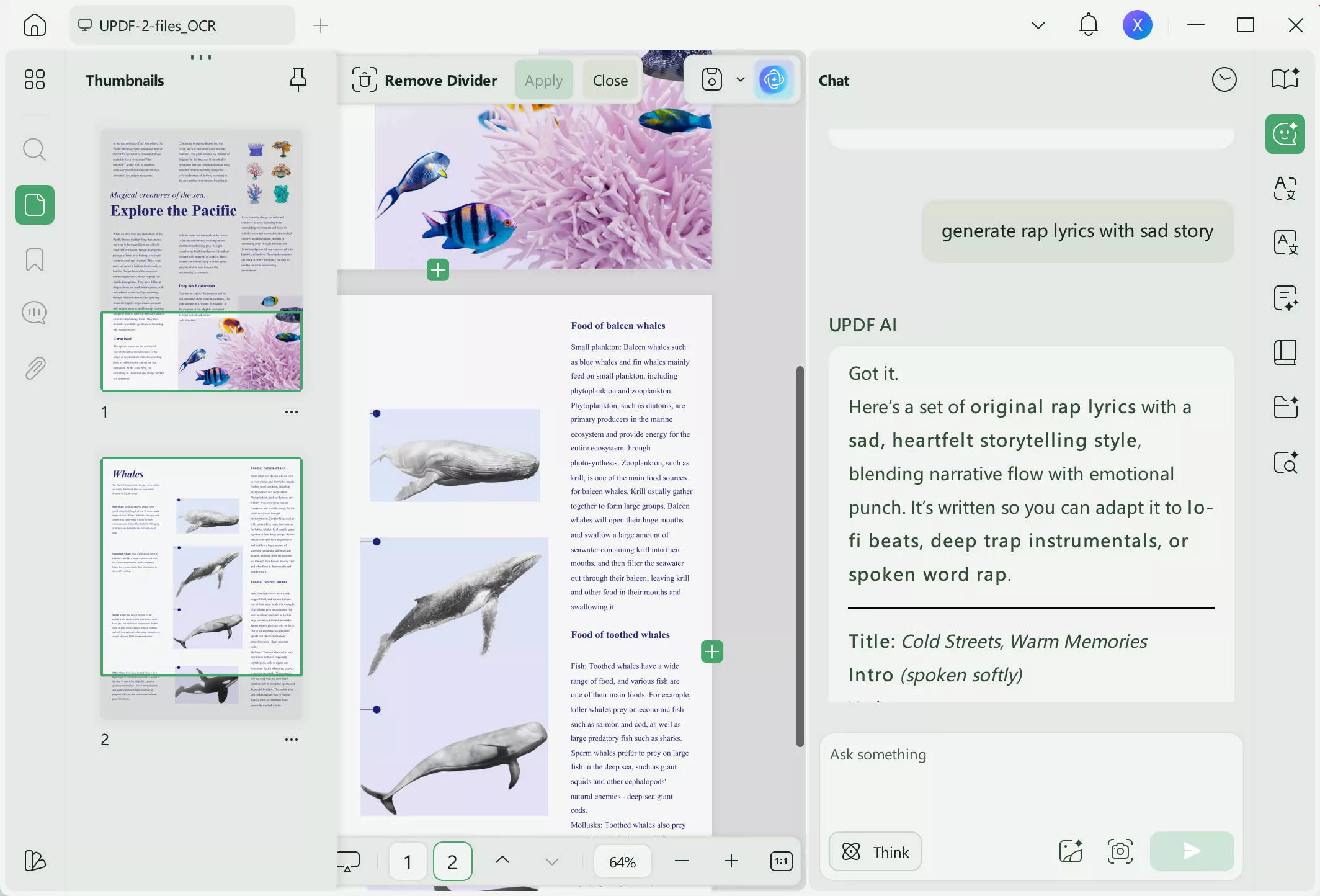 generating rap lyrics