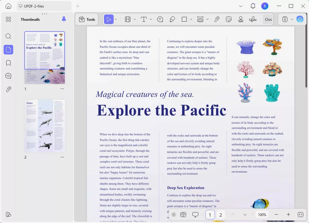 dark background pdf file