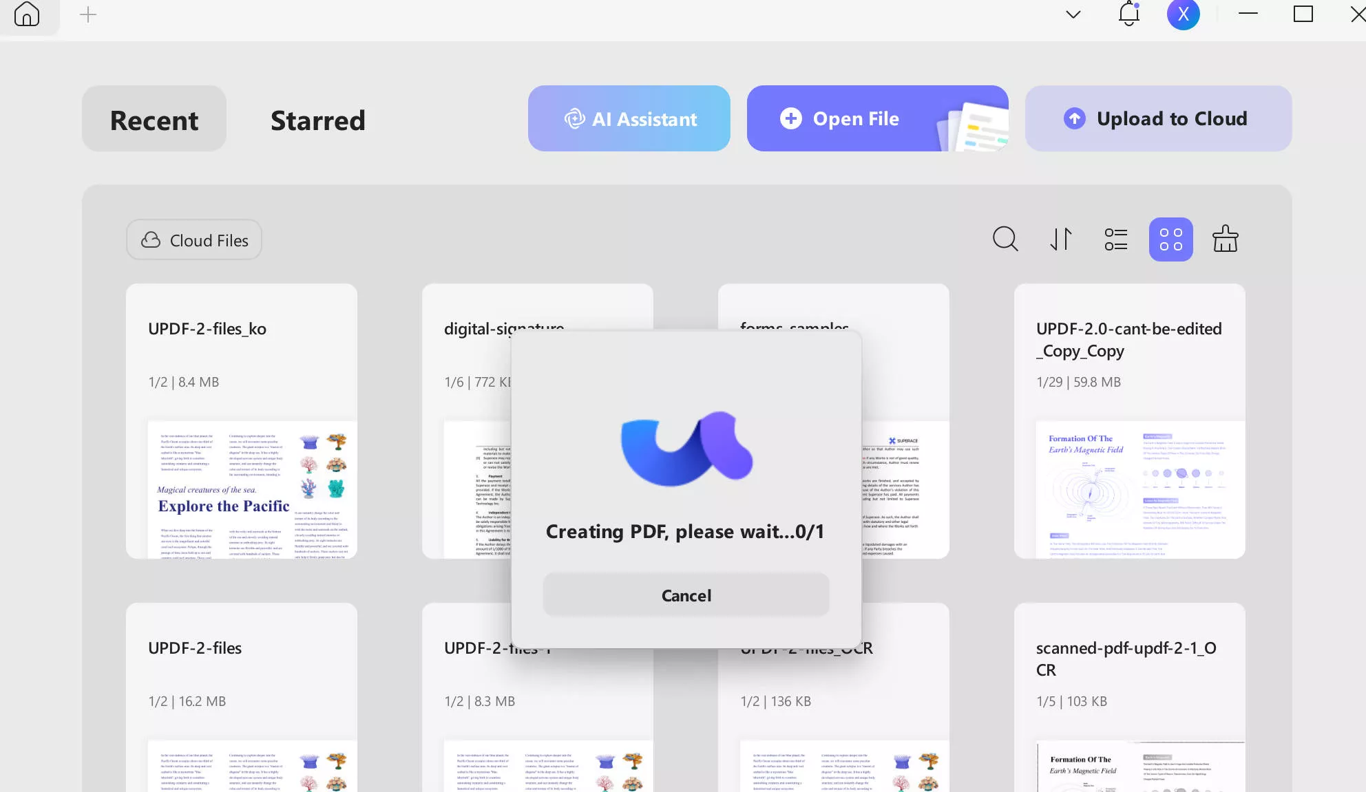 image to html updf open file