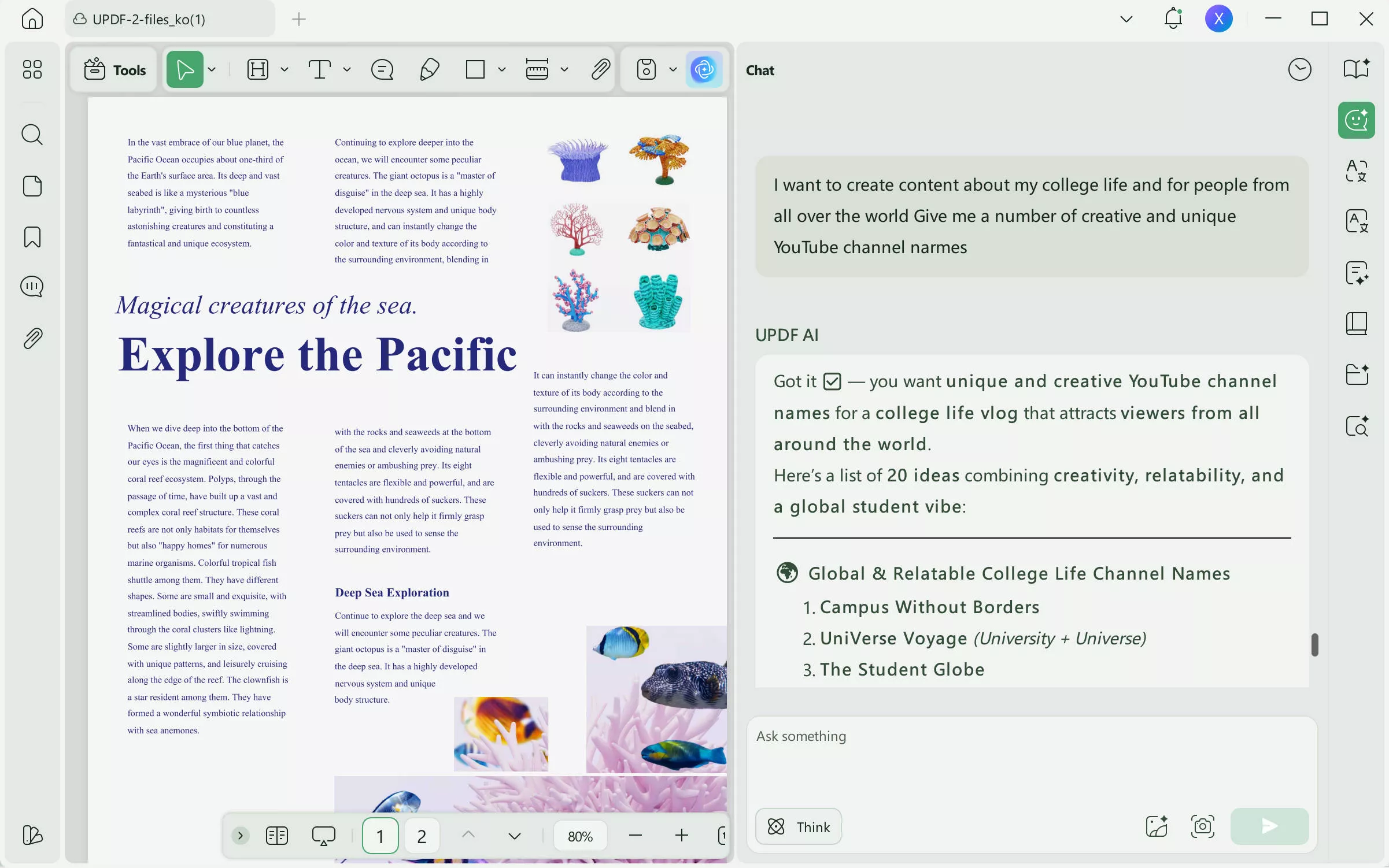 youtube channel name generator ai good prompts