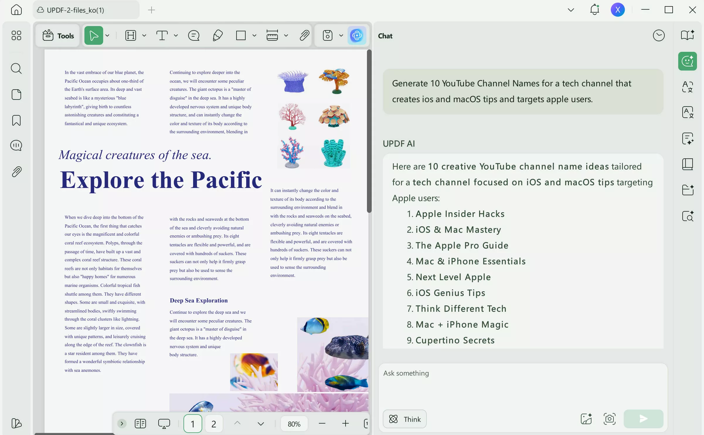 youtube channel name generator ai updf ai