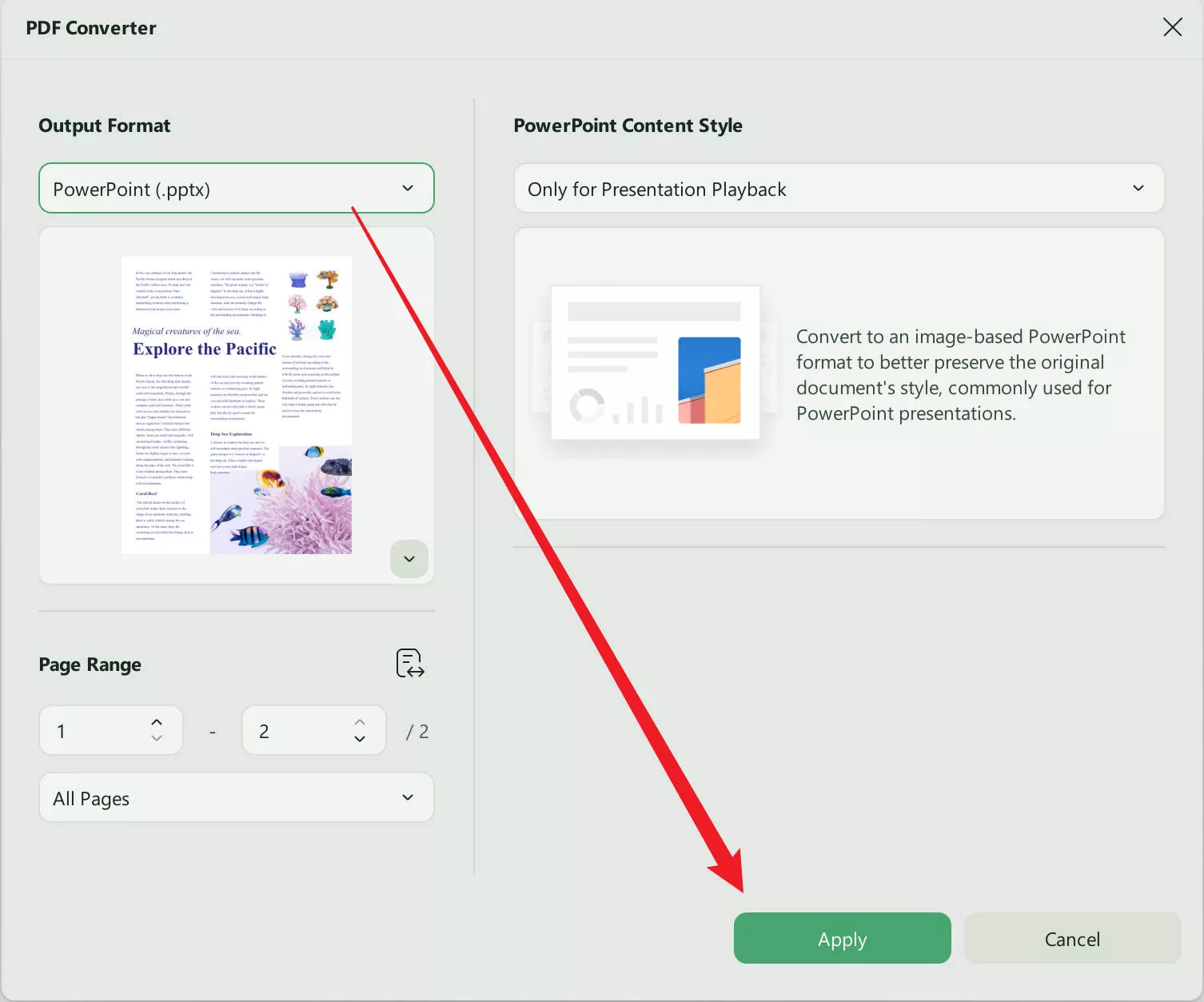 jpg to ppt updf export
