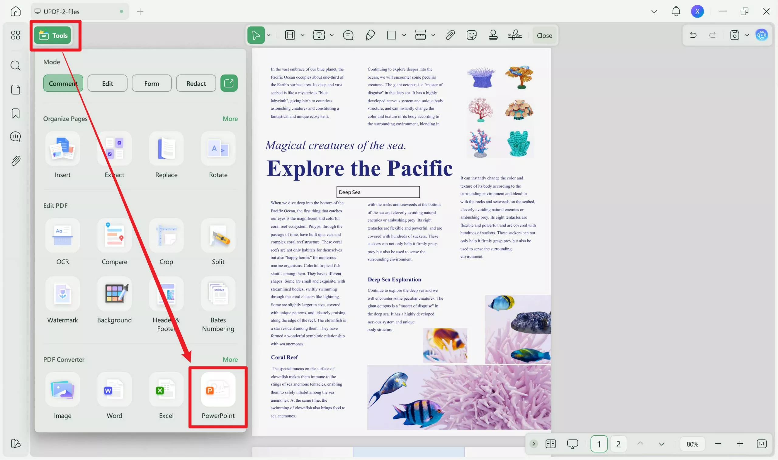 jpg to ppt updf export