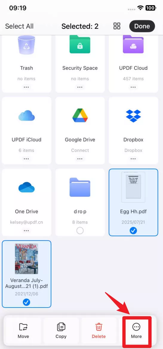 why are my pdf files greyed out on iphone Merge and Save File