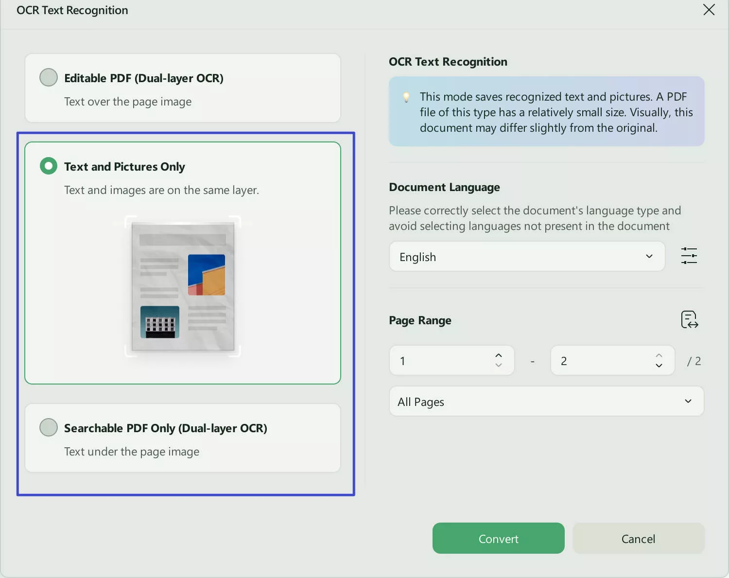 edit contract ocr image only