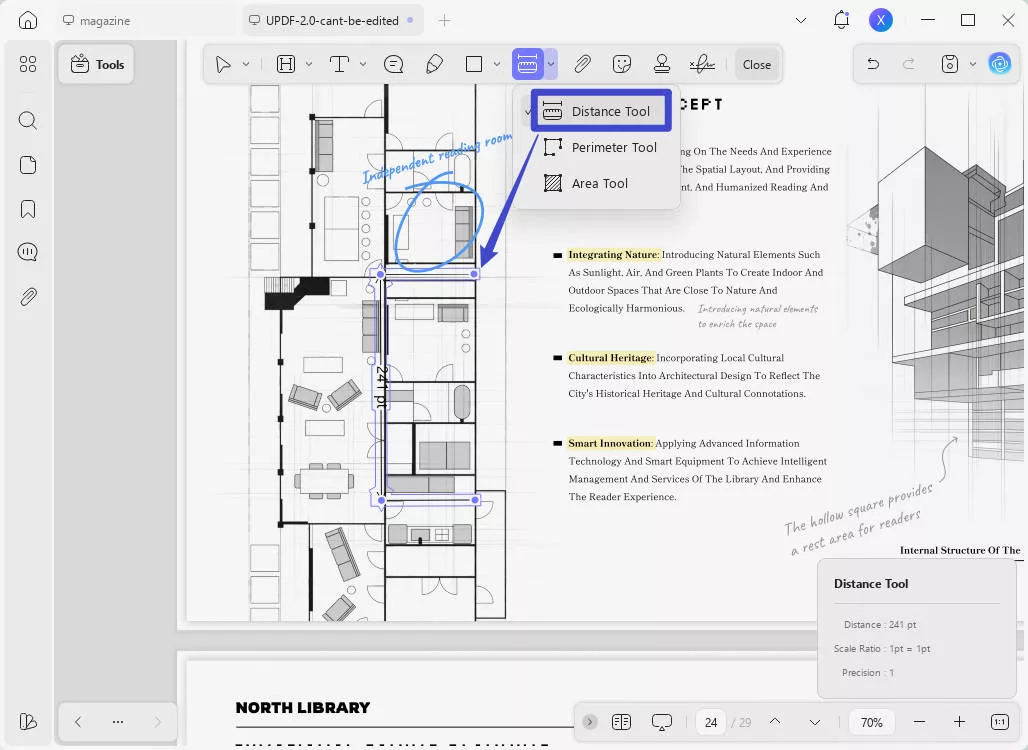 adobe acrobat measure tool updf measure distance
