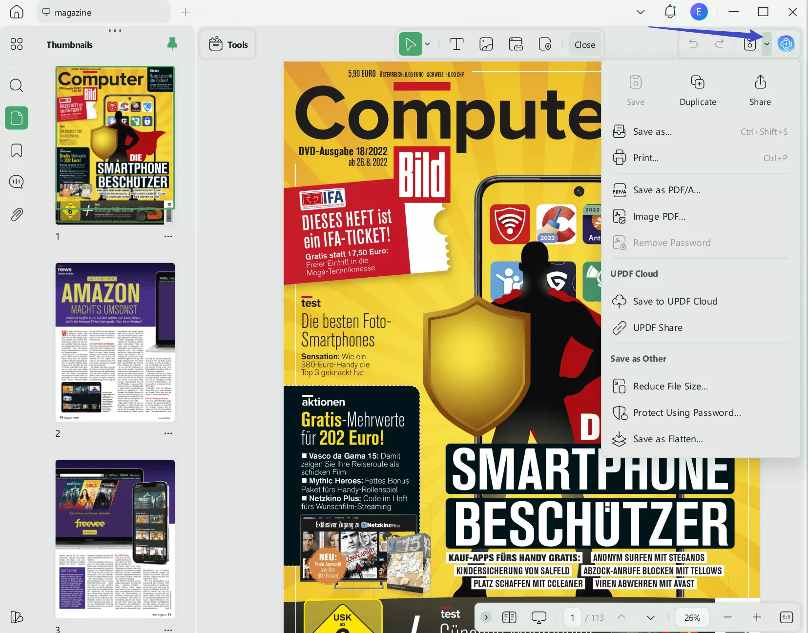 internet archive alternative updf save