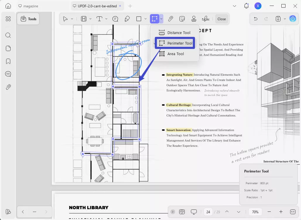adobe acrobat measure tool updf measure perimeter