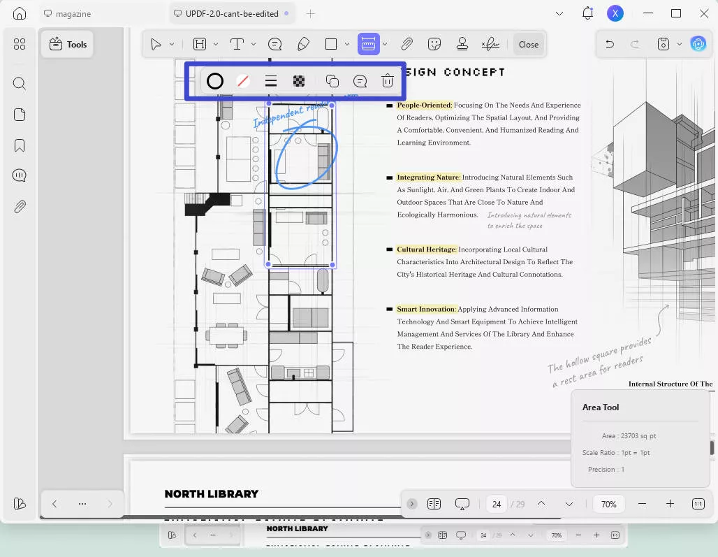 adobe acrobat measure tool updf measurement