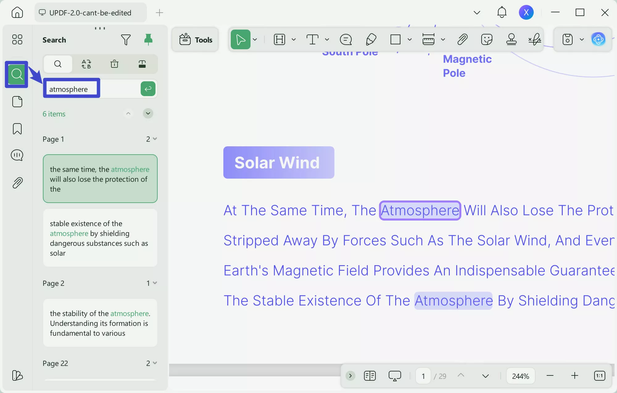add index to pdf search updf
