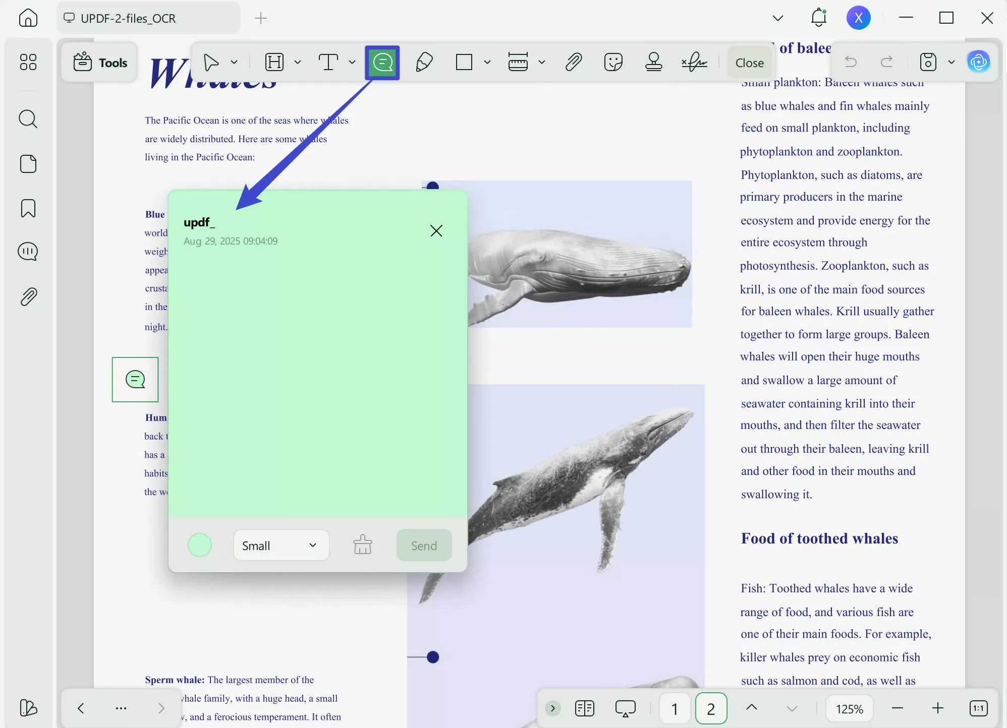 pdf sticky notes updf