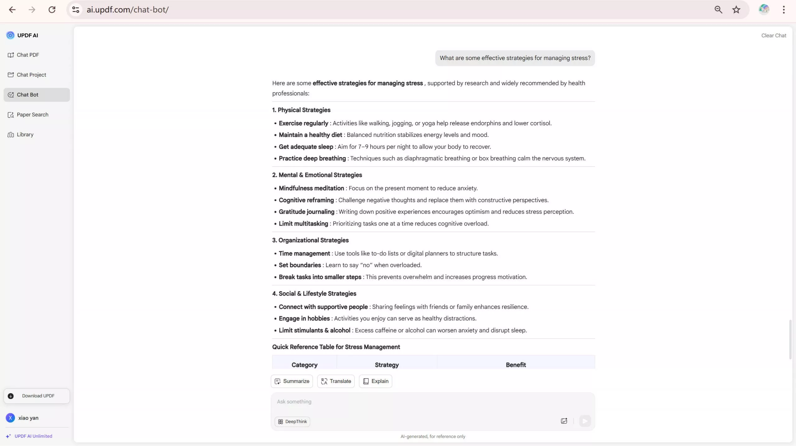 consensus ai updf ai search