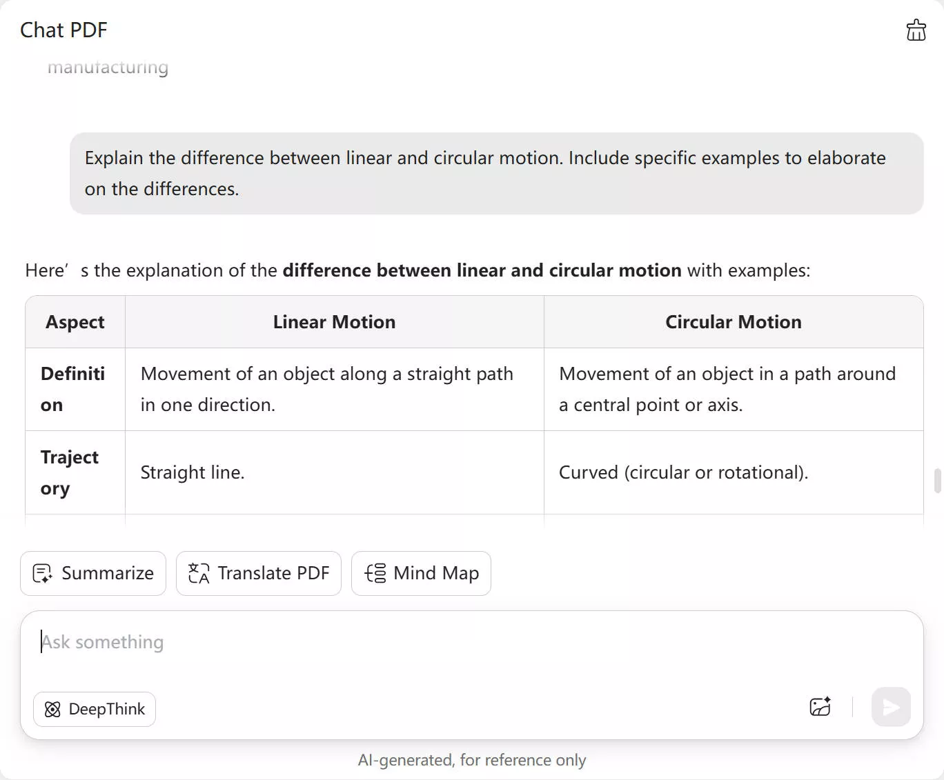 get explanations with UPDF's AI Assistant Online