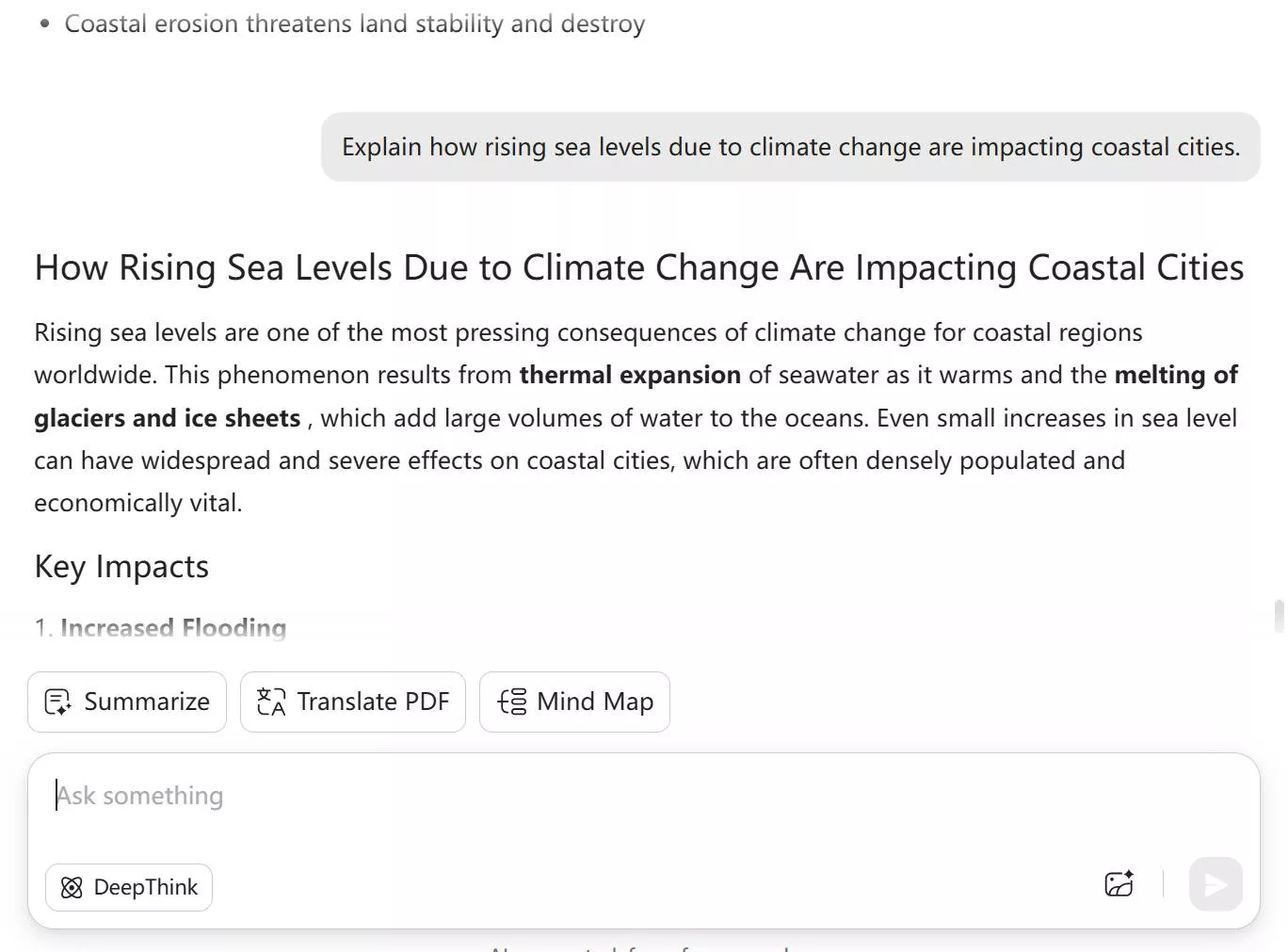 ask specific questions with UPDF's AI Assistant Online