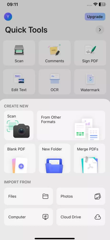redline a contract open PDF to redline with UPDF for iOS