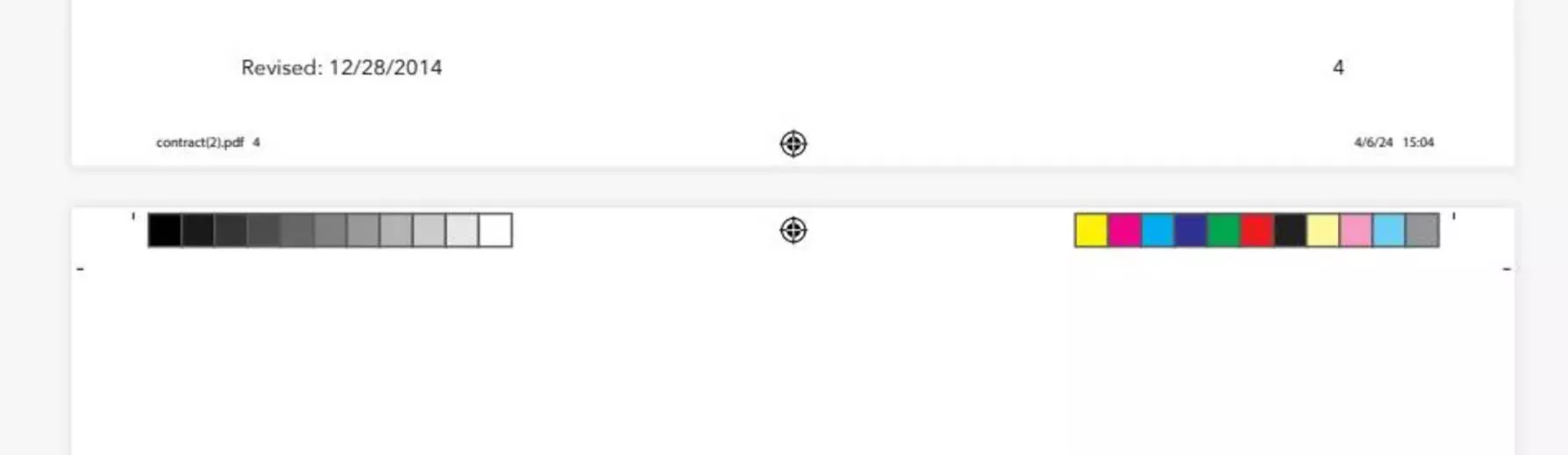 Right click again to remove the crop mark on UPDF