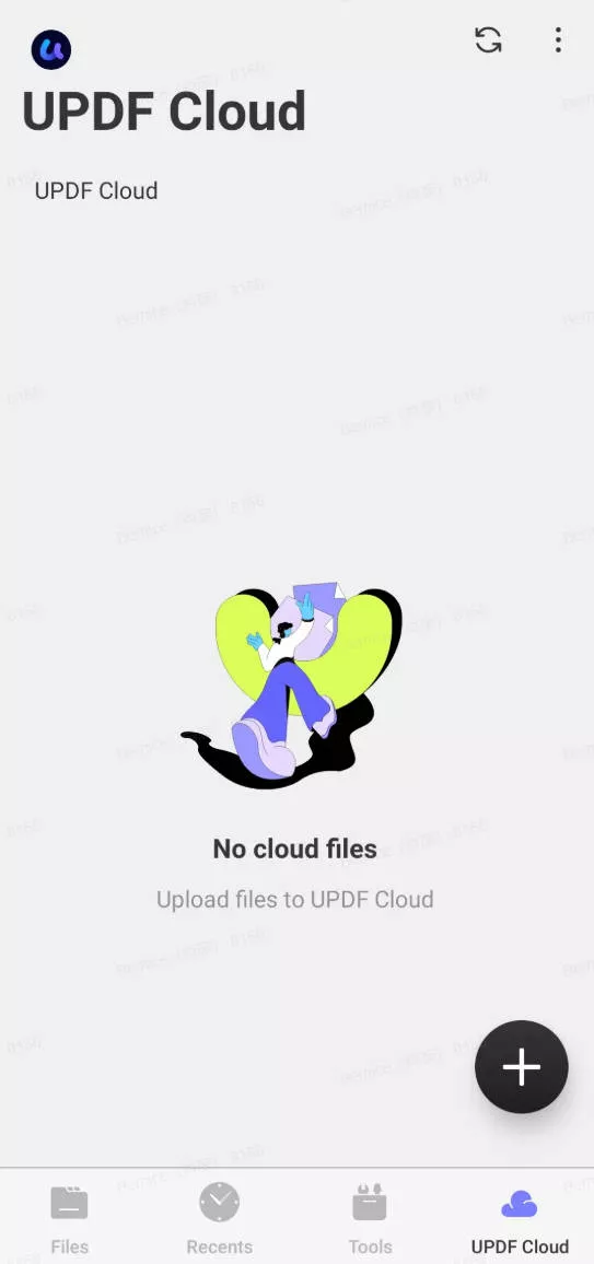 updf could on android