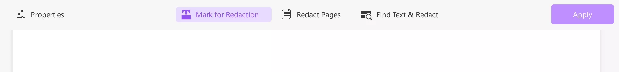 choose the redaction tool