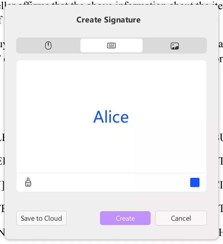 add electronic signature to PDF