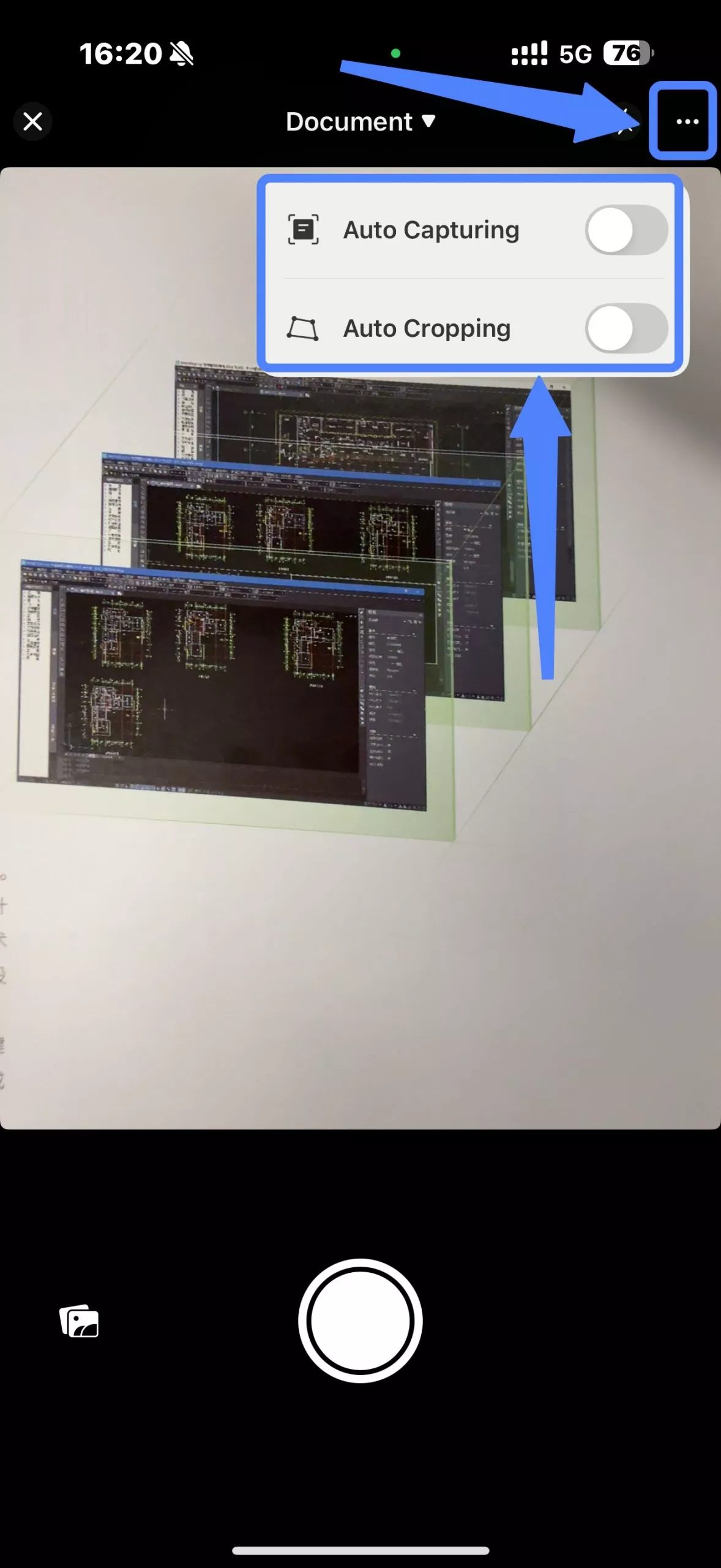 enable or disable auto-capturing