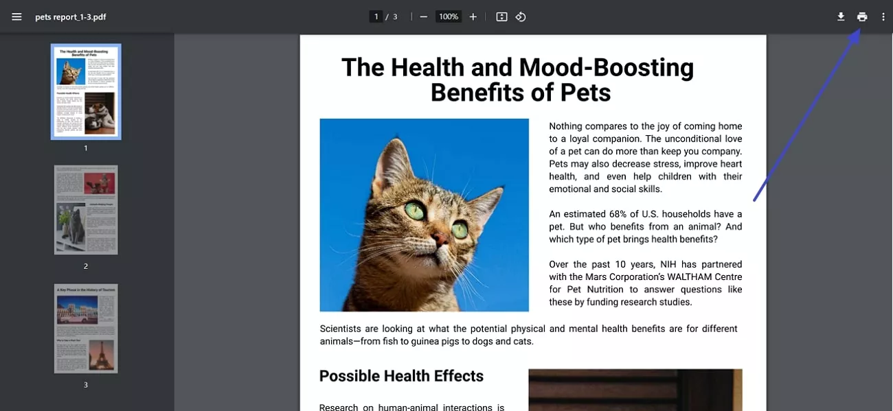 define printing settings chrome