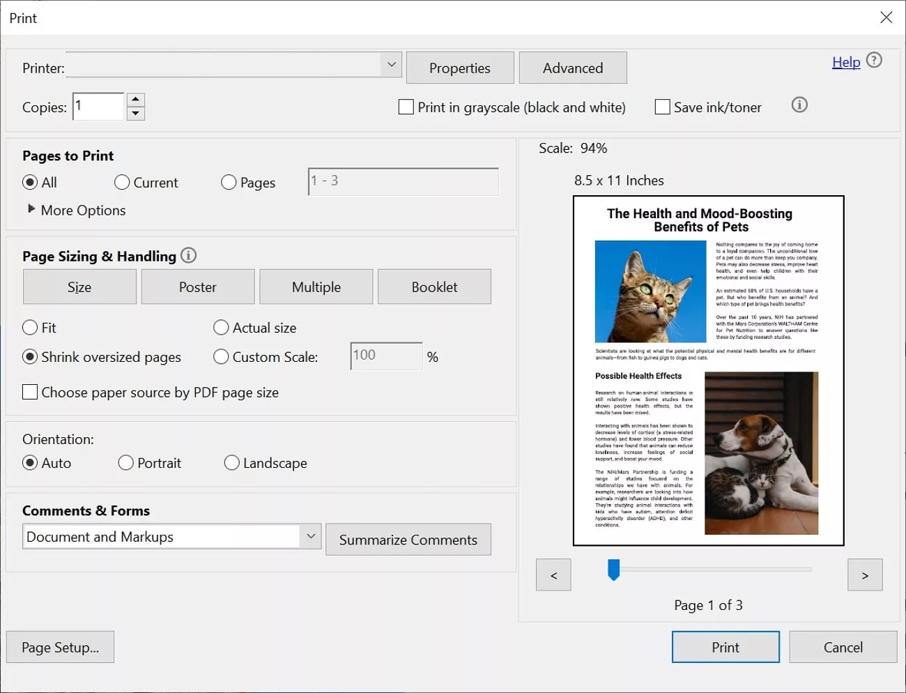 swifdoo pdf single side printing