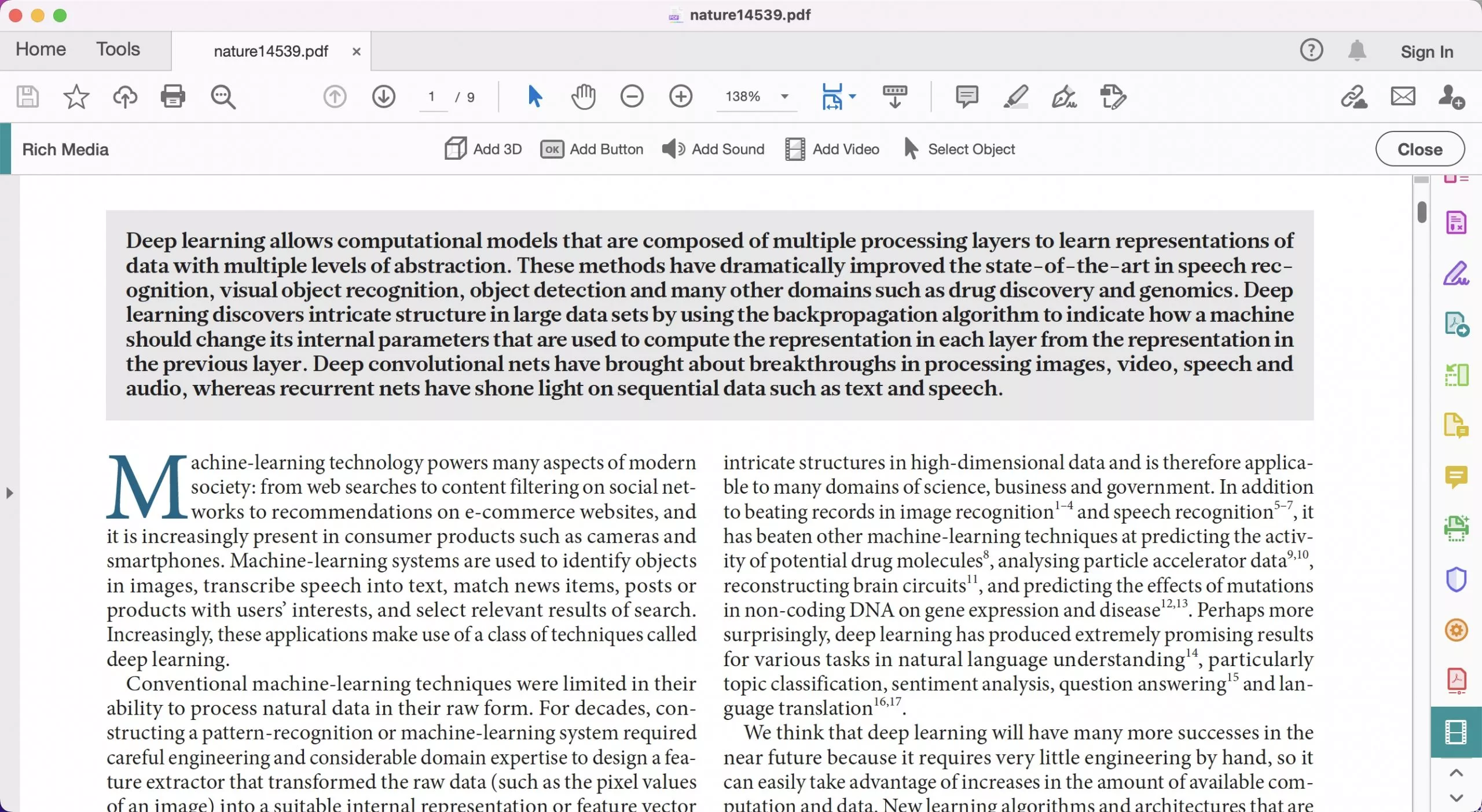 open a pdf in adobe acrobat