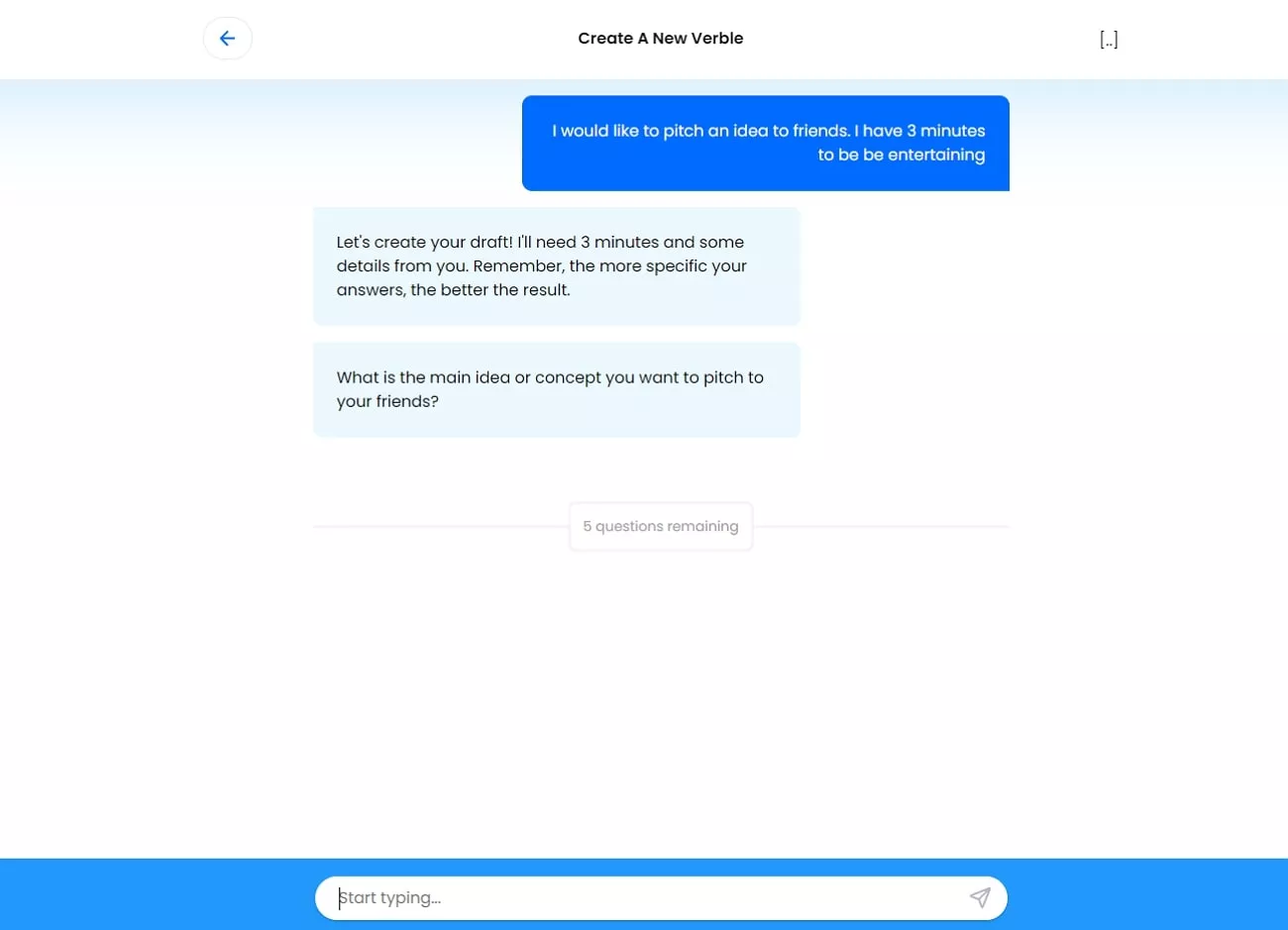 verble ai speech writer