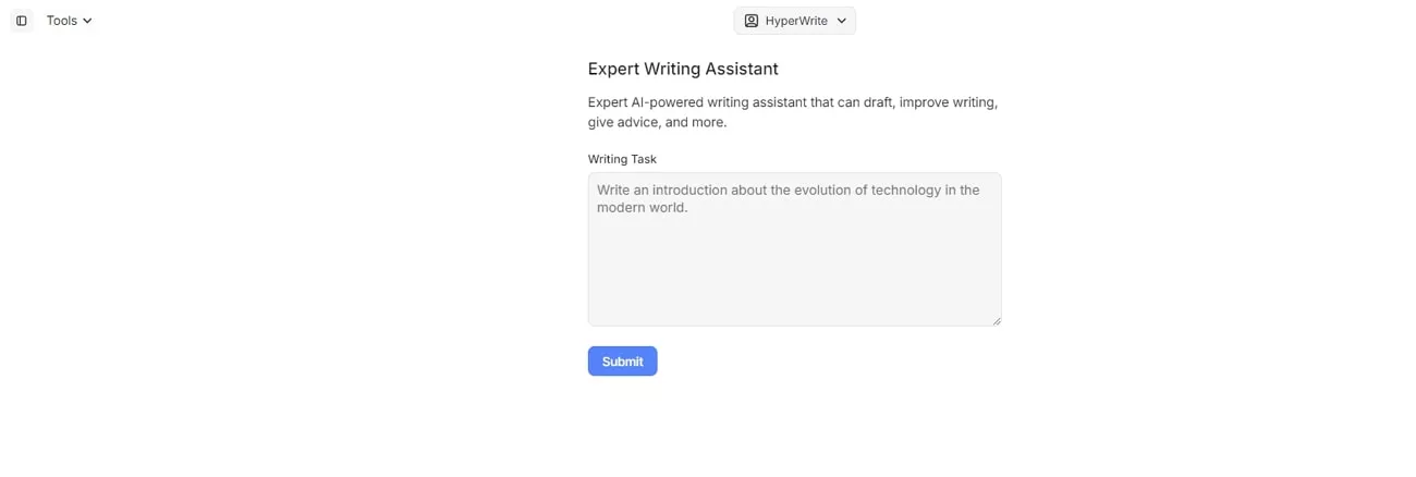 hyperwrite ai speech writer