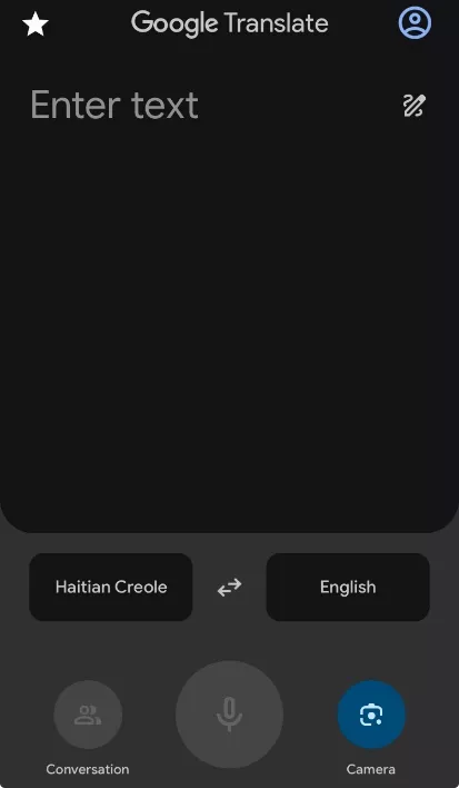 haitian creole to english goole translate android 1