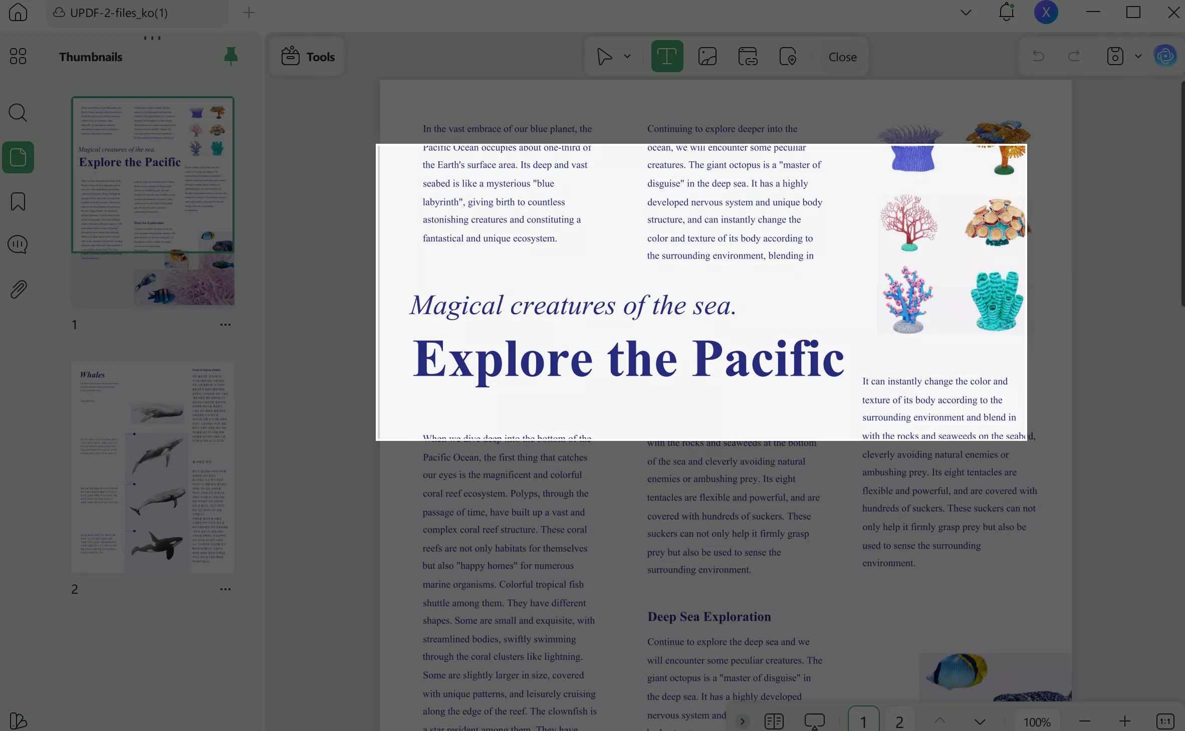 take screenshots of the PDF