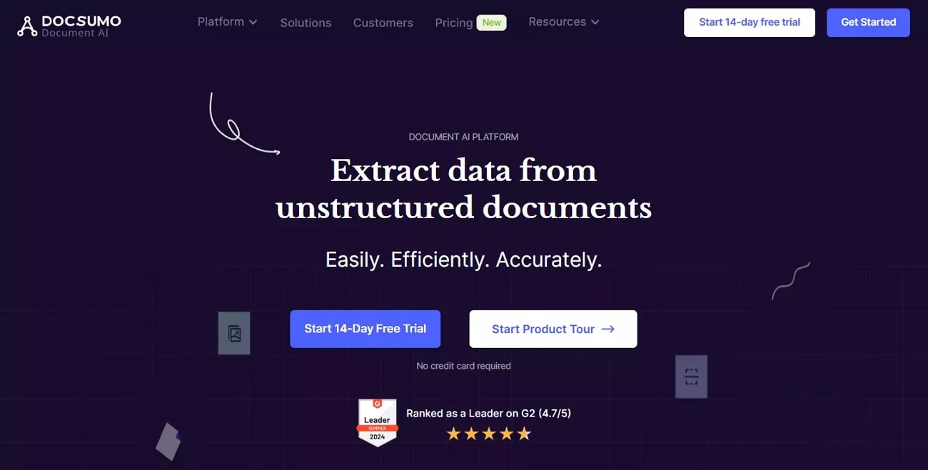 docsumo bank statement analyzers