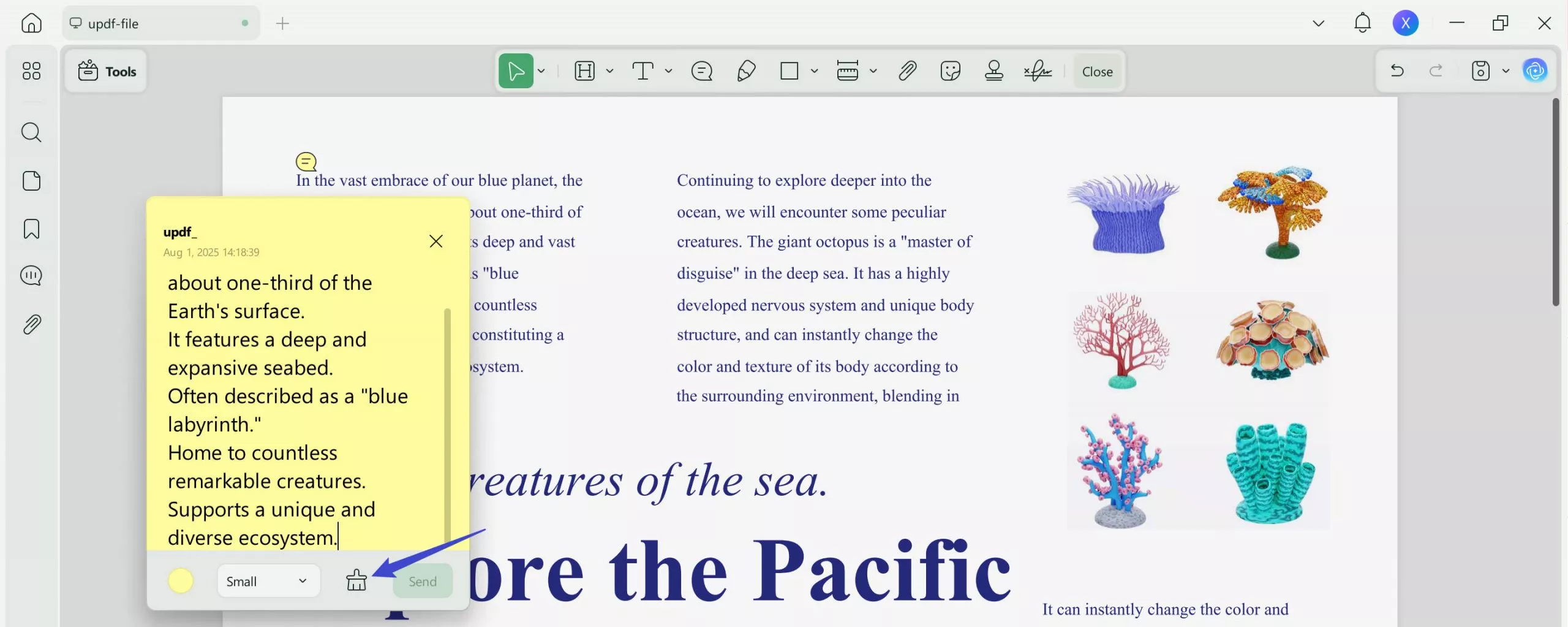 review and process generated notes