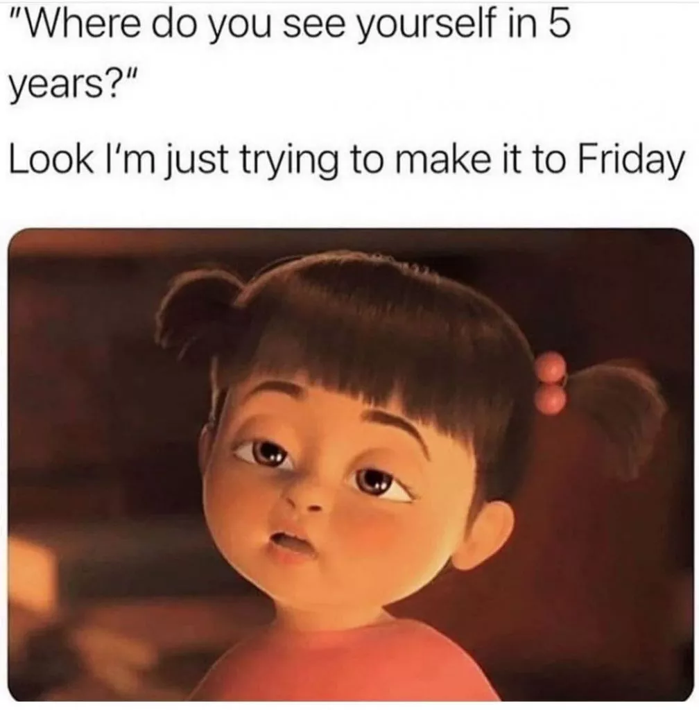 how long until weekend meme
